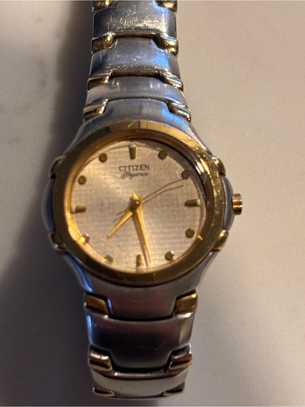 Citizen Two-Tone Silver and Gold Women's Wristwatch - Picture 4 of 6